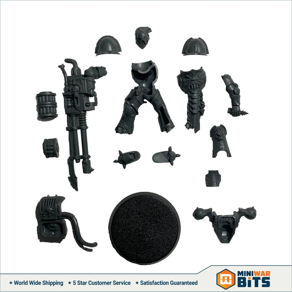 CHAOS SPACE MARINE HAVOC AUTOCANNON ARM BITS