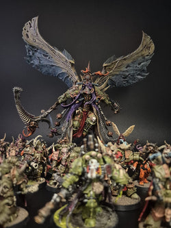Well Painted Death Guard Army - Warhammer 40k Chaos Space Marines