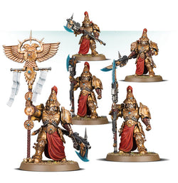 Custodian Wardens Vexilus Praetor / Custodian Wardens Shield-Captain (NOS)