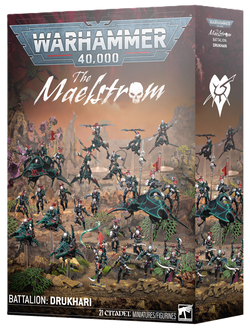 Battalion: Drukhari - Warhammer 40k The Malestrom (Missing Hellions)