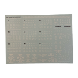 adeptus arbites decal transfer sheet