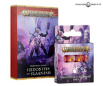 Hedonites of Slaanesh Warscroll Cards and Dice - Warhammer Age of Sigmar Hedonites of Slaanesh (Pre-order)