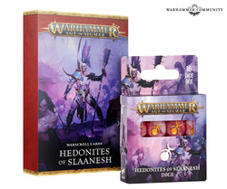 Hedonites of Slaanesh Warscroll Cards and Dice - Warhammer Age of Sigmar Hedonites of Slaanesh (Pre-order)