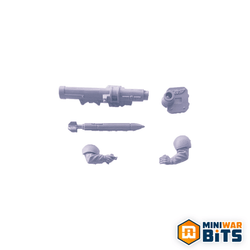 Cadian Heavy Weapon Rocket Launcher Bits - Warhammer 40K Astra Militarium