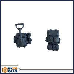 Cadian Shock Troops Backpack Bits