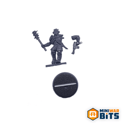 Chaos Cultist W/ Auto Pistol & Flail/mace Single Figure Bits