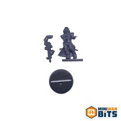 Chaos Cultist W/ Autogun Single Figure Bits