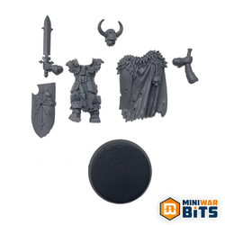 Chaos Warrior Hornblower Musican Single Figure Bits