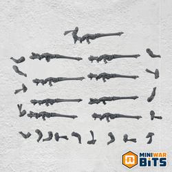 corsair voidscarred / voidreavers shuriken rifle & arm bits