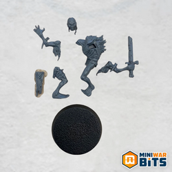 cryptguard / battered sword single figure