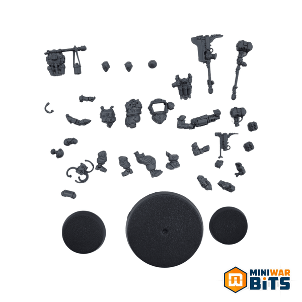 Cogs Loader Cthonian Beserk w/ Mole Launcher, L-COG loader and mole grenade models ...