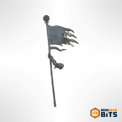 Deathrattle Skeleton Standard Bearer Banner Bit