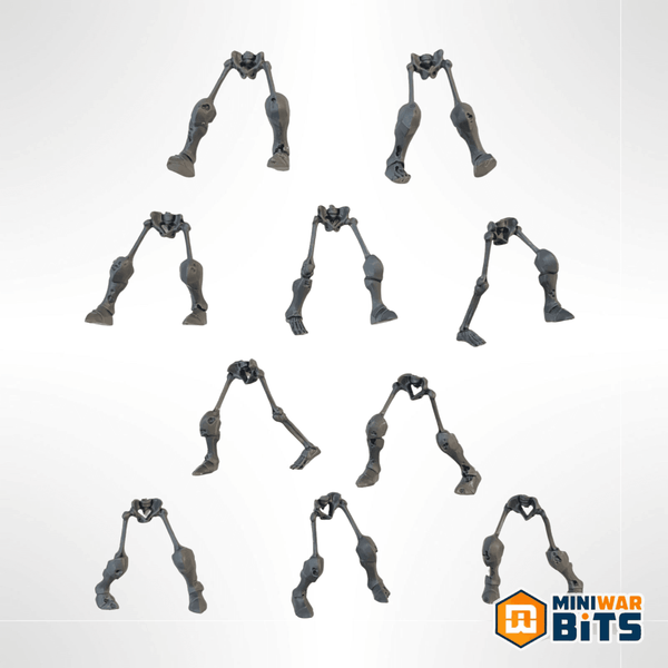 Deathrattle Skeletons Leg Bits - MiniWar Bits