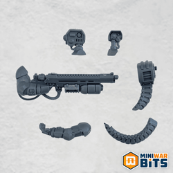 desolation squad single rocket launcher & arm bits
