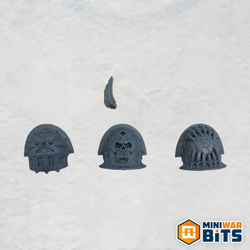 eightbound assorted shoulder pad bits (x3)