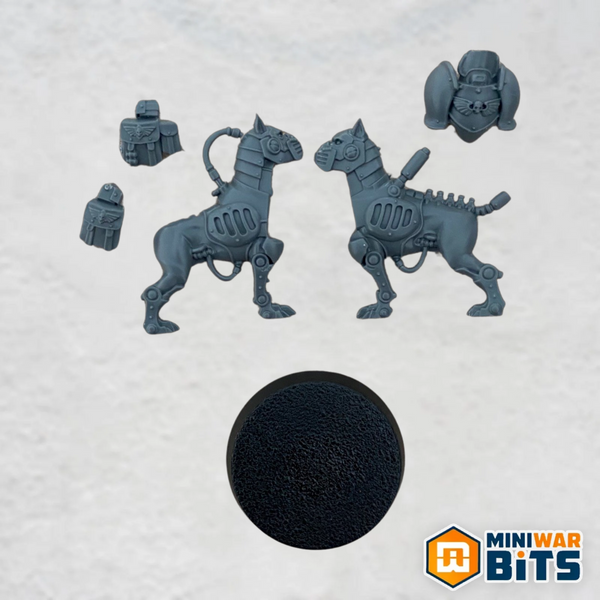 Exaction Squad R-VR Cyber-mastiff Single Figure - MiniWar Bits