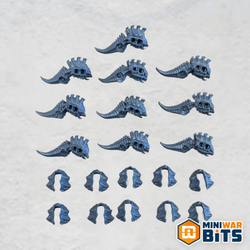 genestealer torso & tail bits
