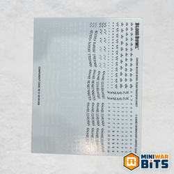 glimwarrow groundhogs decal transfer sheet