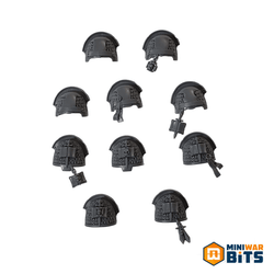 Grey Knight Terminator Paladin Shoulder Pad Bits