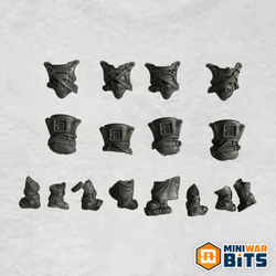 ironhead squat prospectors gang torso & leg bits