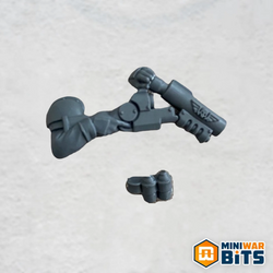 krieg veteran guardsmen grenade launcher bits