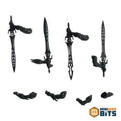 Kurnoth Greatsword Arm Bits Sprue