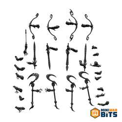 Kurnoth Hunter Greatbow Greatsword Scythe Arm Bits