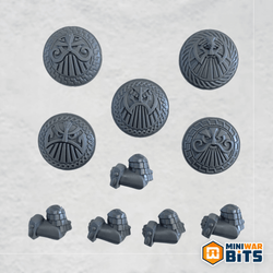 Longbeards Shield & Arm Bits