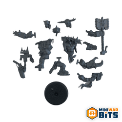 ork beast snagga boyz nob w/ power snappa single figure