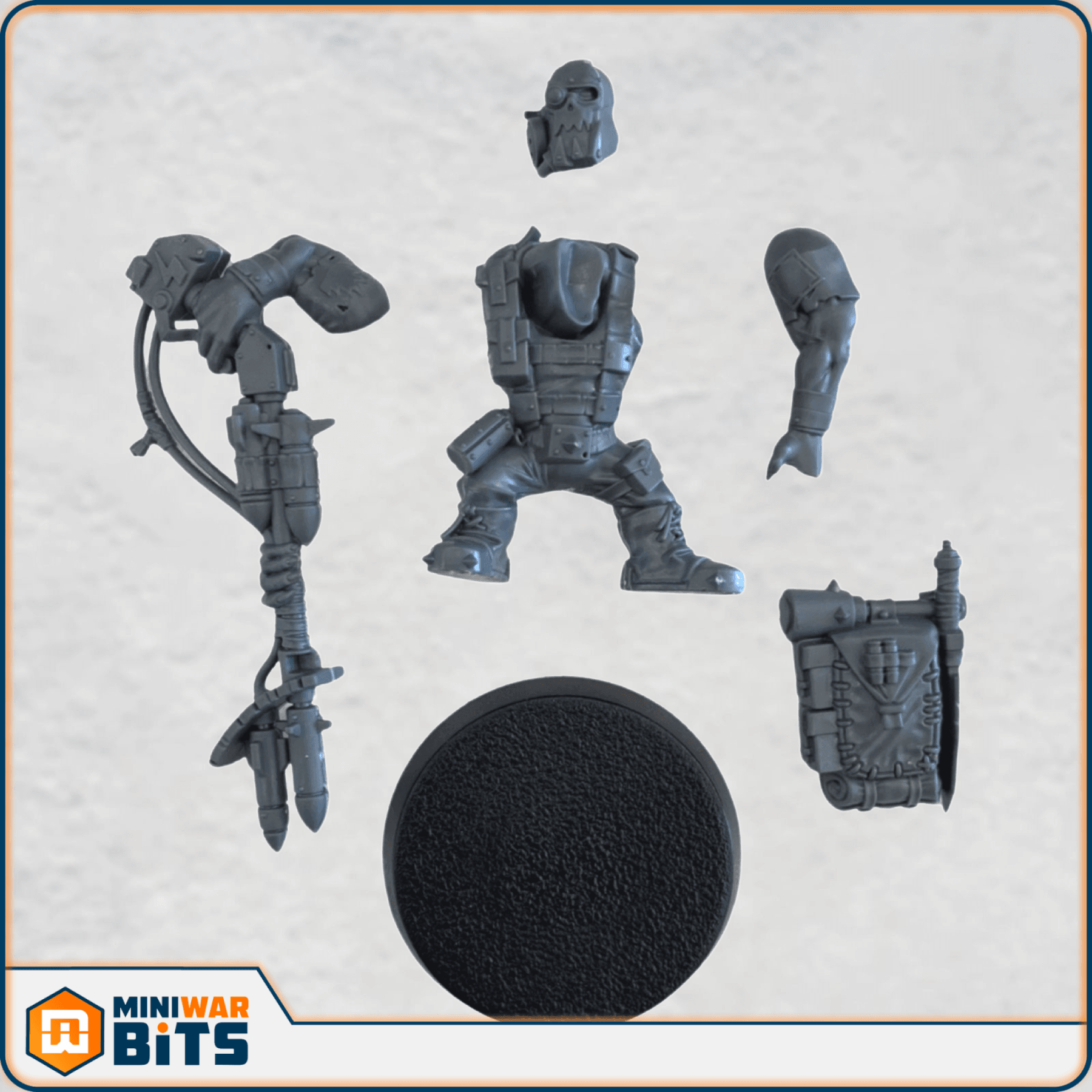 Ork Kommando Rokkit Boy Single Figure - MiniWar Bits