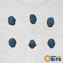 primaris crusader initiates helmetless head bits