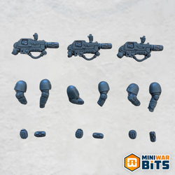primaris eradicator melta rifle & arm bits