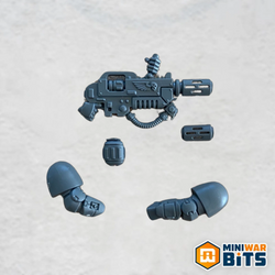 primaris eradicator single melta rifle & arm bits