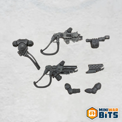 sternguard veteran heavy bolter & pyrecannon bits