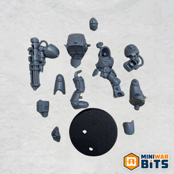 terminator w/ assault cannon single figure (eb)