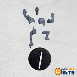wolfenburg crypt-stealers zombie lineman 2 single figure