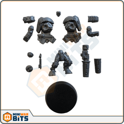 Xv25 Stealth Battlesuit Single Figure Bits