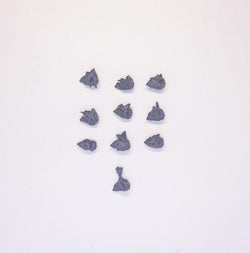 Skaven Plague Monks Head Bits (X10) - Warhammer Aos Pestilens