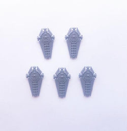 Necron Lynchguard Dispersion Shield Bits (X5) - Warhammer 40K