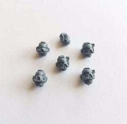 Space Marine Heads Bits (X6) - Warhammer 40K Adeptus Astartes Command Squad