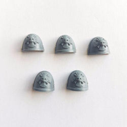 Space Marine Command Squad Veteran Shoulder Pads Bits