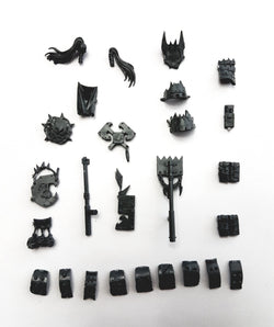 Ork Nobz Accessory (Shotgun Pouches Pole Hair) Bits