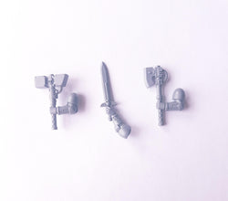 Space Marine Thunder Hammer Power Axe & Sword Bits