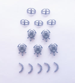 Necron Lychguard Back Spine Torso Bits