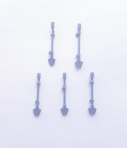 Necron Lychguard Triarch Warscythe Rod Pole Bits