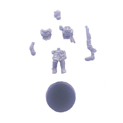 Neophyte Hybrid w/ Shotgun Single Figure Model Bits - Genestealer Cult Warhammer