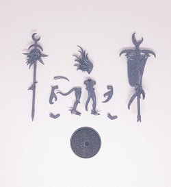 Daemonettes Of Slaanesh Icon Bearer Single Figure Model Bits