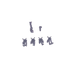 Eldar Guardian Shuriken Grenade & Accessories Bits - Warhammer 40k