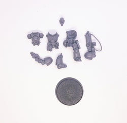 Primaris Intercessor Lieutenant W/ Bolt Rifle Bits