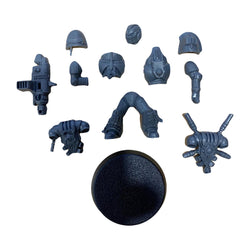 grey knight strike squad single figure w/ psycannon